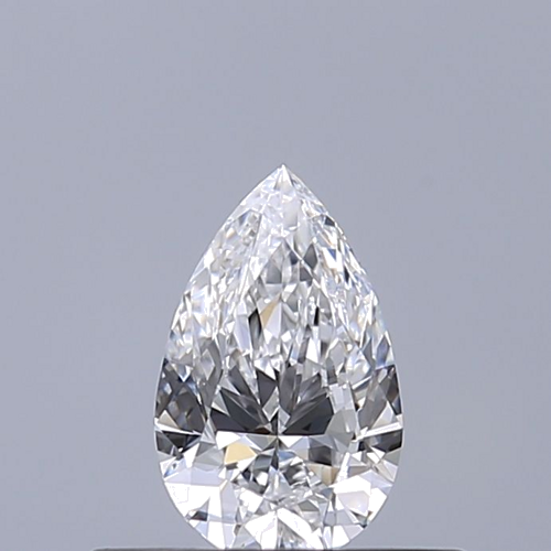 0.3 carat D-IF Natūralus Pear Deimantas (1)