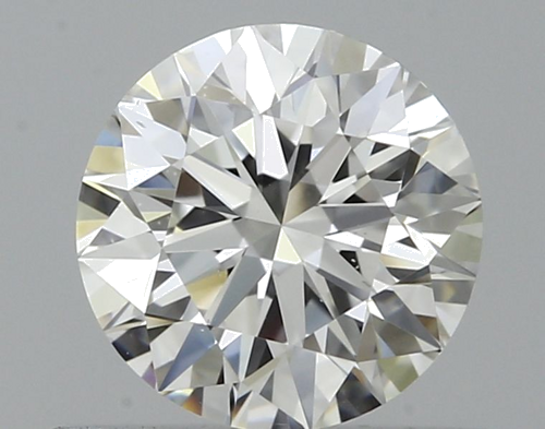 0.53 carat F-VS2 Excellent cut Natūralus Round Deimantas (1)