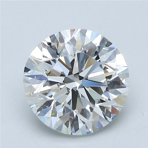3.01 carat H-VS2 Very Good cut Natūralus Round Deimantas (1)