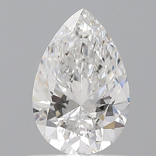 0.53 carat E-VS1 Natūralus Pear Deimantas (1)