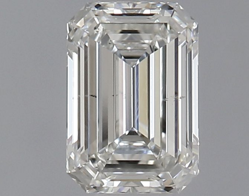 0.51 carat H-SI1 Natūralus Emerald Deimantas (1)