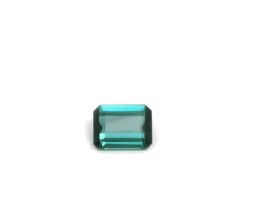 0.35 carat BLUE STEP cut Octagonal Tourmaline (1)