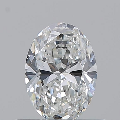0.5 carat F-IF Natūralus Oval Deimantas (1)