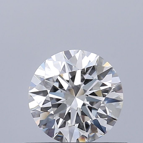 0.53 carat F-VVS2 Excellent cut Natūralus Round Deimantas (1)