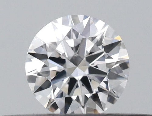 0.18 carat D-VVS1 Excellent cut Natūralus Round Deimantas (1)