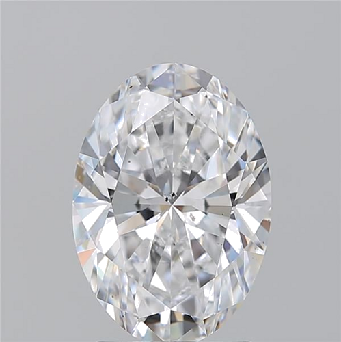 2.51 carat D-SI1 Natūralus Oval Deimantas (1)