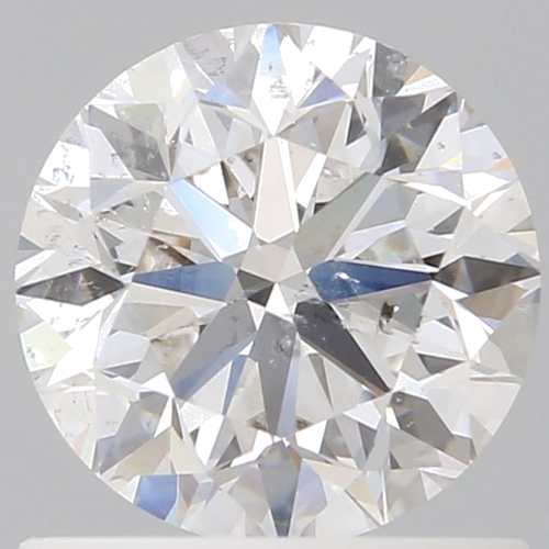 1.01 carat H-SI1 GD cut Natūralus Round Deimantas (1)