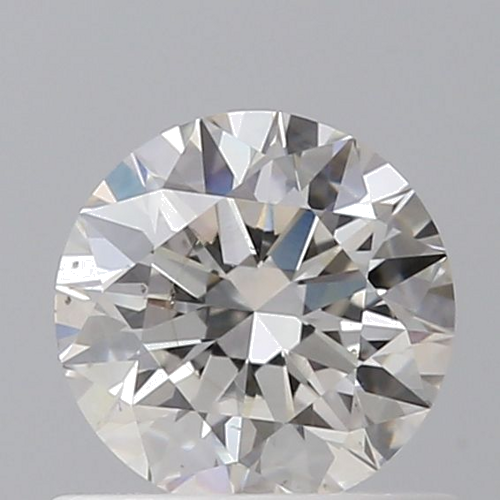 0.57 carat G-SI1 Excellent cut Natūralus Round Deimantas (1)