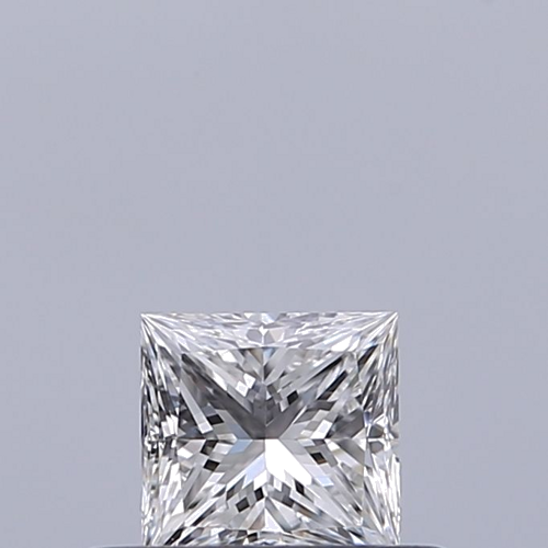 0.3 carat E-VVS2 Natūralus Princess Deimantas (1)