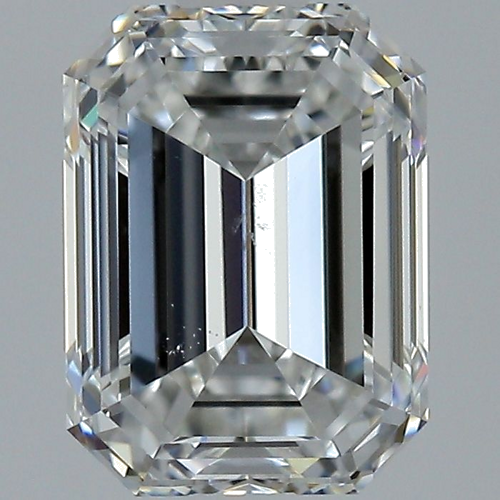 1.7 carat F-SI1 Natūralus Emerald Deimantas (1)