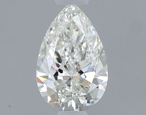 0.5 carat H-VVS1 Natūralus Pear Deimantas (1)