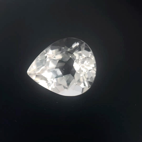 4.07 carat PINK Pear Morganite (1)