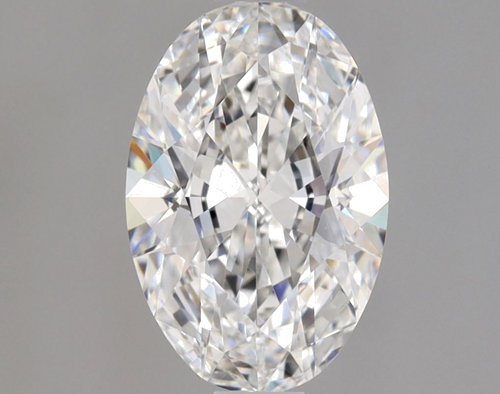 1.01 carat F-VVS2 Natūralus Oval Deimantas (1)