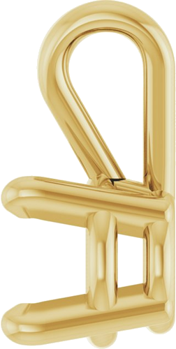 Pakabukas „Round 4-Prong Basket“ 18k yellow gold Round 5.2mm (3)