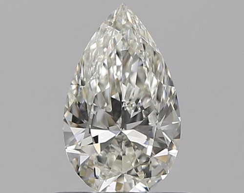 0.51 carat I-VS2 Natūralus Pear Deimantas (1)