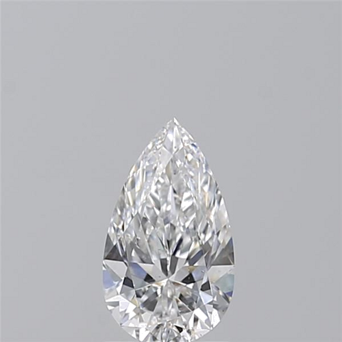 1.0 carat D-SI1 Natūralus Pear Deimantas (1)