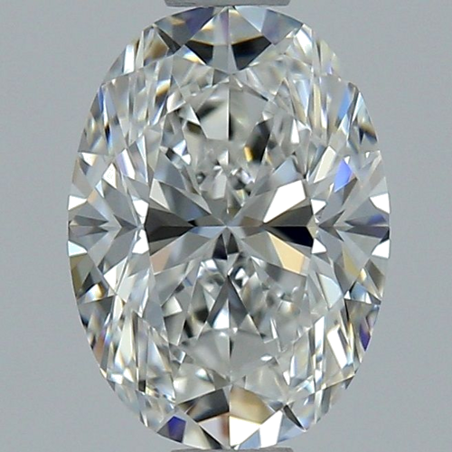 1.03 carat F-VVS1 Natūralus Oval Deimantas (1)