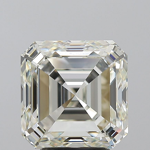 4.02 carat K-VS2 Natūralus Asscher Deimantas (1)