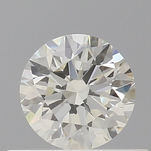 0.46 carat K-VVS2 Very Good cut Natūralus Round Deimantas (1)