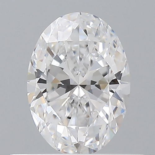 0.5 carat D-VVS2 Natūralus Oval Deimantas (1)