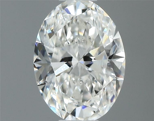 0.4 carat G-SI1 Natūralus Oval Deimantas (1)