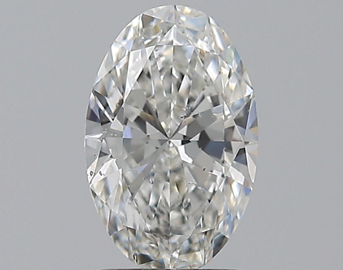 1.5 carat G-SI1 Natūralus Oval Deimantas (1)