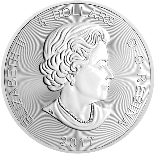 1 oz Лисица 2017 Канада сребърна монета (2)