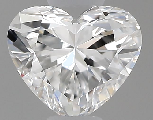 0.3 carat E-VS2 Natūralus Heart Deimantas (1)