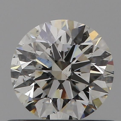 0.53 carat I-SI1 Excellent cut Natūralus Round Deimantas (1)