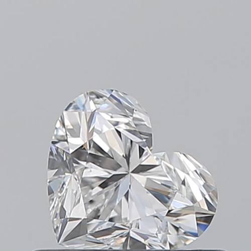 0.51 carat E-SI1 Natūralus Heart Deimantas (1)