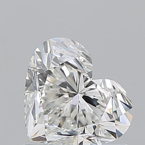 1.01 carat I-VVS2 Natūralus Heart Deimantas (1)