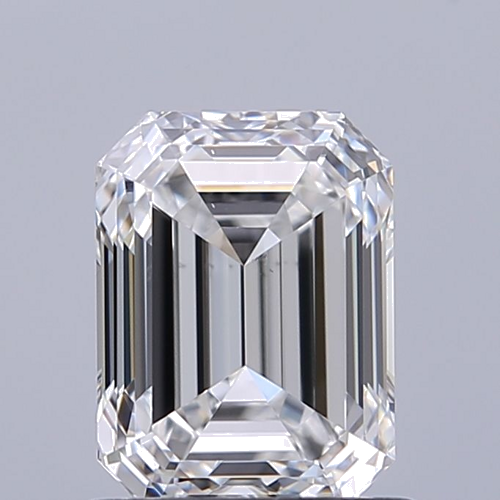 1.01 carat E-VS2 Natūralus Emerald Deimantas (1)