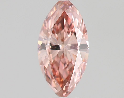 0.18 carat Fancy Brownish Pink-VS1 Natūralus Marquise Deimantas (1)