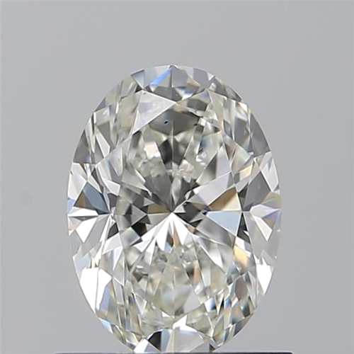 0.9 carat I-VS2 Natūralus Oval Deimantas (1)