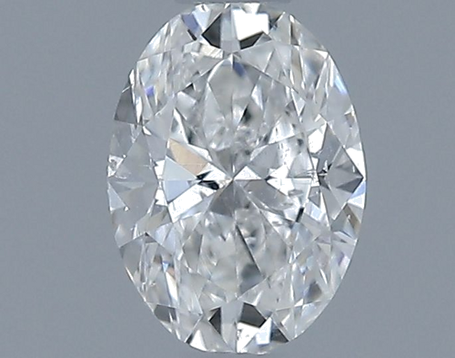 0.39 carat G-SI2 Natūralus Oval Deimantas (1)