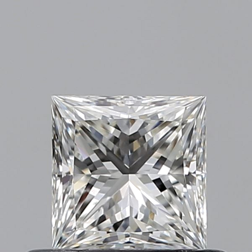 0.51 carat H-VVS2 Natūralus Princess Deimantas (1)