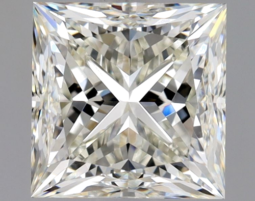 1.9 carat J-VVS1 Natūralus Princess Deimantas (1)