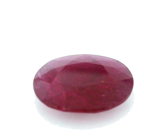 9.08 carat RED Oval Rubinas (1)
