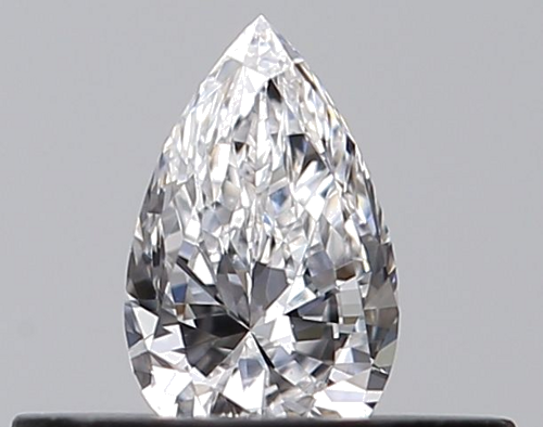 0.23 carat D-VS2 Natūralus Pear Deimantas (1)