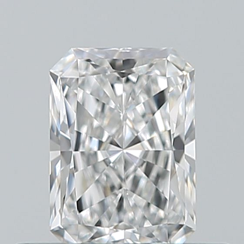 0.5 carat E-VVS1 Natūralus Radiant Deimantas (1)