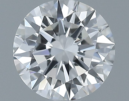 0.54 carat D-VVS1 Excellent cut Natūralus Round Deimantas (1)