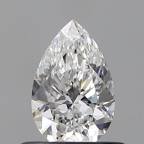 0.51 carat D-SI2 Natūralus Pear Deimantas (1)