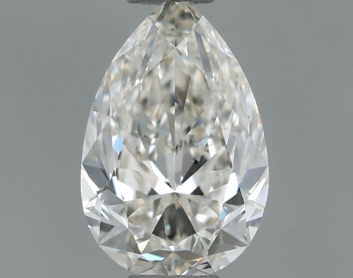 0.5 carat K-VS1 Natūralus Pear Deimantas (1)