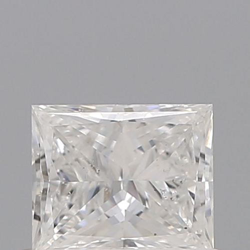 0.45 carat F-SI2 Natūralus Princess Deimantas (1)