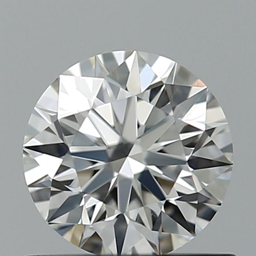 0.56 carat F-VVS1 Excellent cut Natūralus Round Deimantas (1)