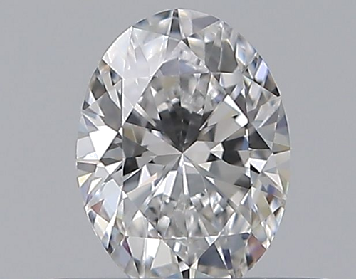 0.3 carat D-VVS2 Natūralus Oval Deimantas (1)