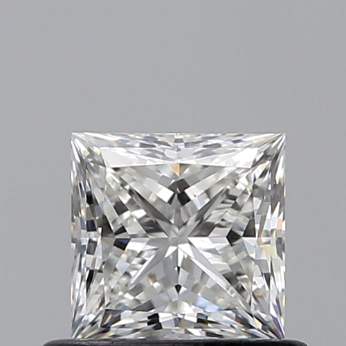 0.63 carat G-VVS2 Natūralus Princess Deimantas (1)