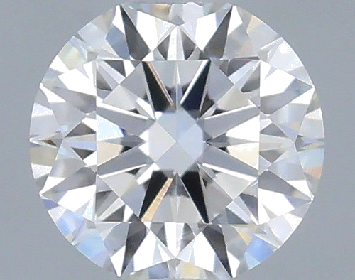 0.19 carat F-VVS2 Excellent cut Natūralus Round Deimantas (1)