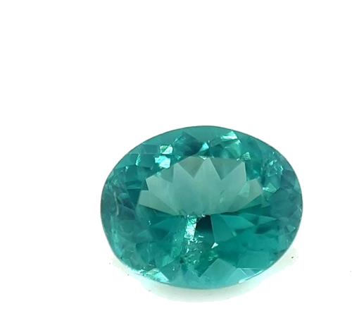 0.68 carat BLUE Oval Tourmaline (1)