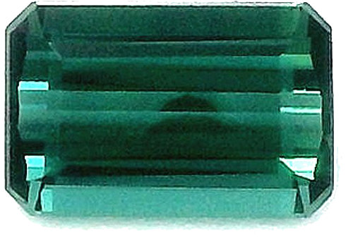 0.58 carat GREEN STEP cut Octagonal Tourmaline (1)